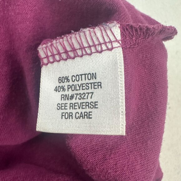 Sonoma Life + Style Womens Purple Cami Tank Top Size 1X Cotton/Polyester - Picture 4 of 5